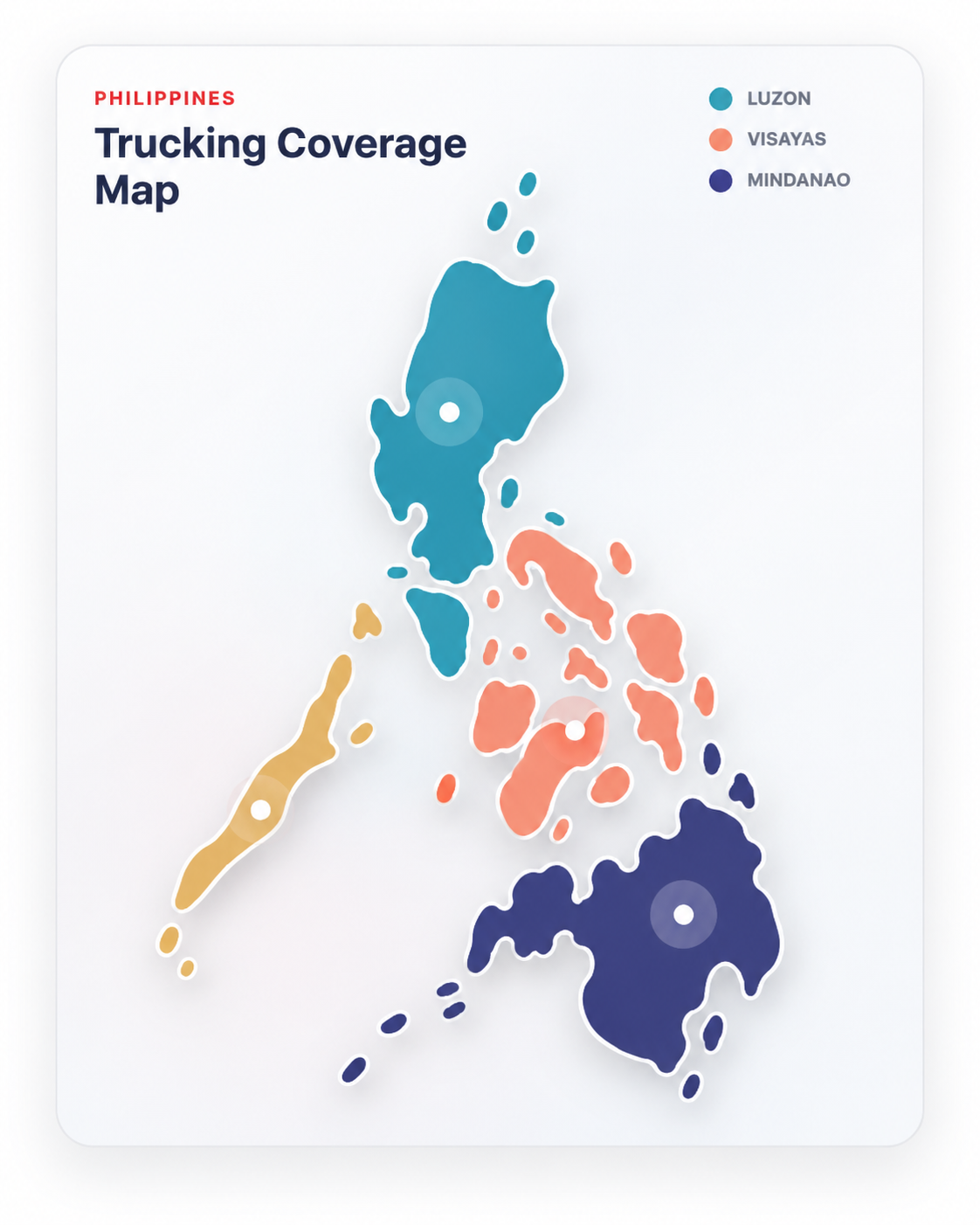 Philippines trucking coverage map fallback